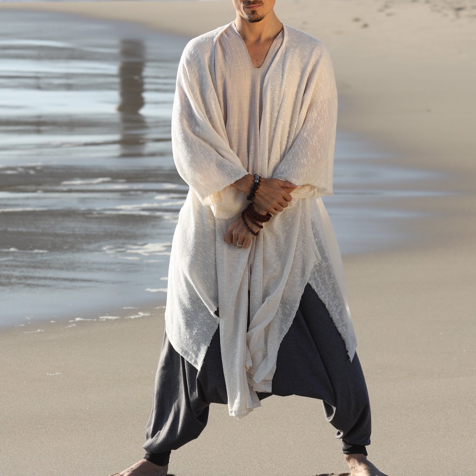 White Sage |  Knit Shawl | Him