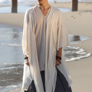 White Sage |  Knit Shawl | Him