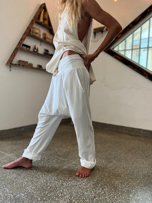 Tom Pants in White | Her