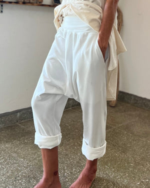 Tom Pants in White | Her