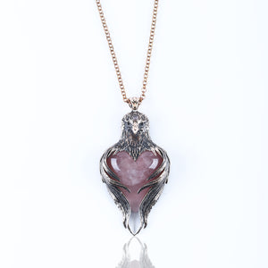 Rose Quartz / Bronze / Small