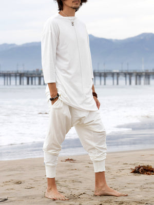 White | Wander Pant | Him