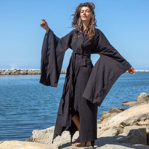 Air Nomad | Traditional Kimono in White | Her