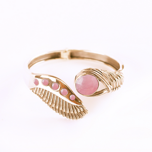 Rose Quartz / Gold