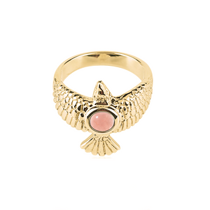 6 / Rose Quartz / Gold