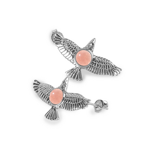 Silver / Rose Quartz