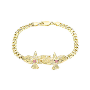 Gold / Rose Quartz