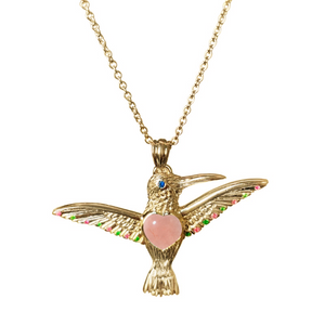 Gold / Rose Quartz