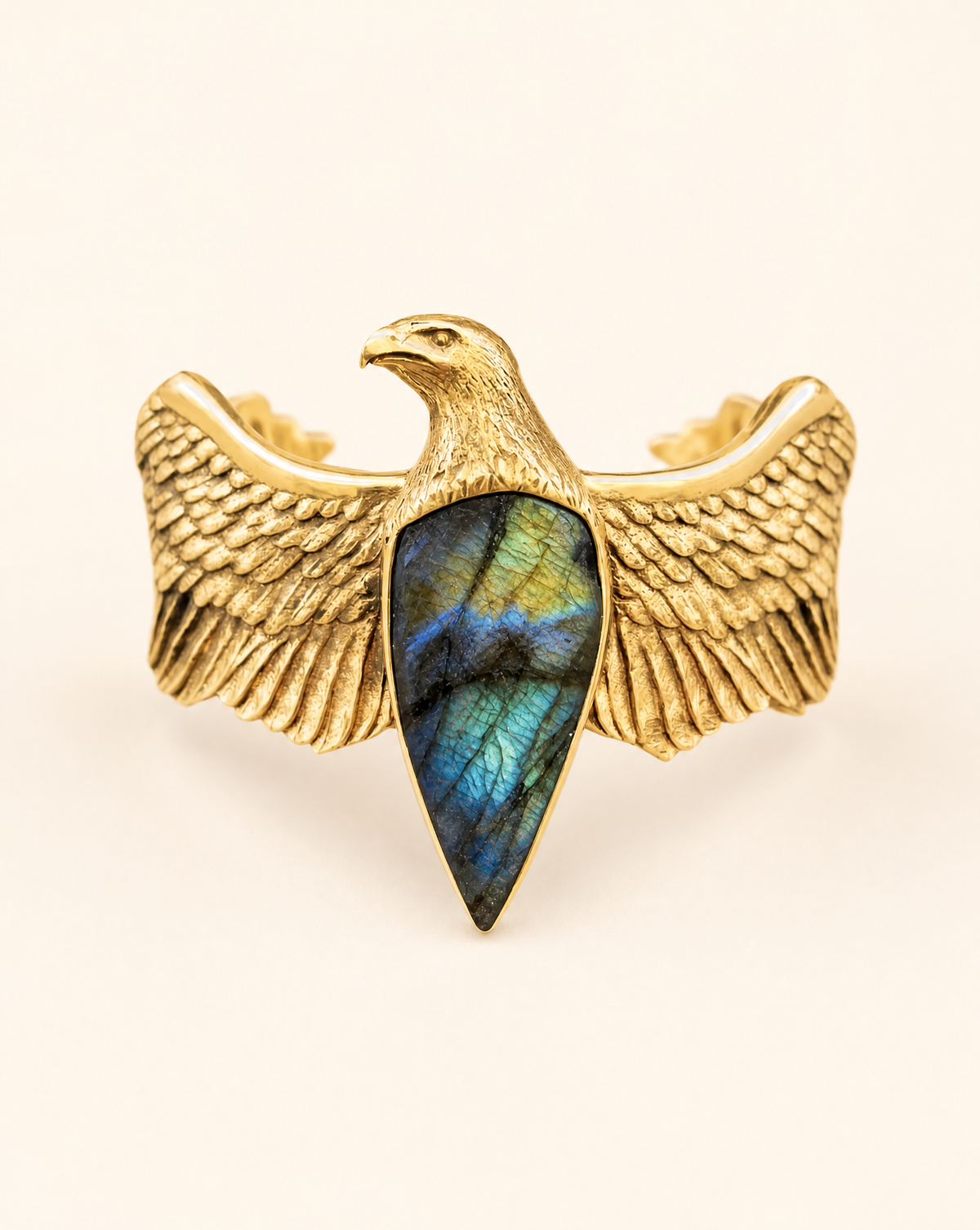 CoCreator Labradorite Cuff — Gold