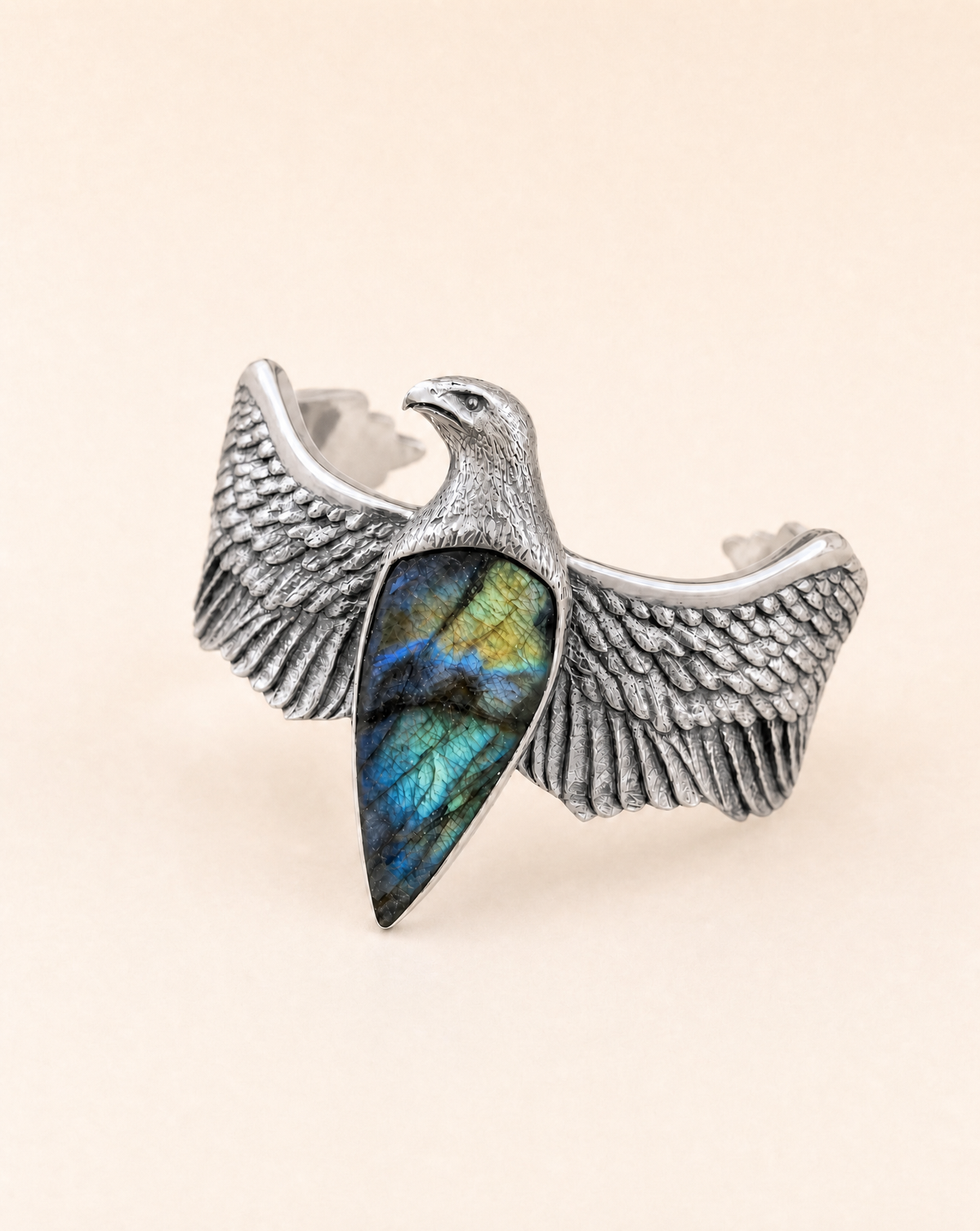 CoCreator Labradorite Cuff — Silver-2