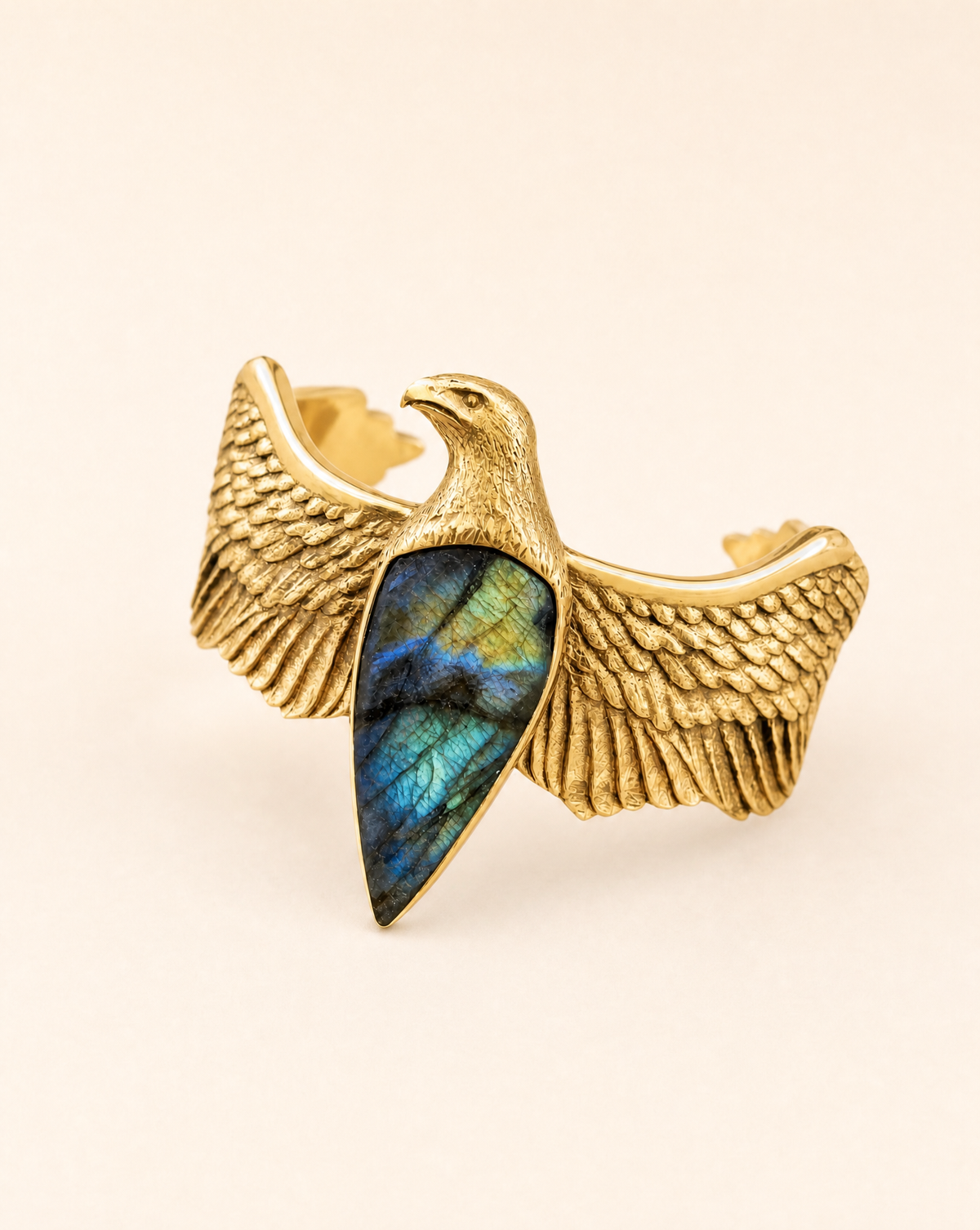 CoCreator Labradorite Cuff — Gold