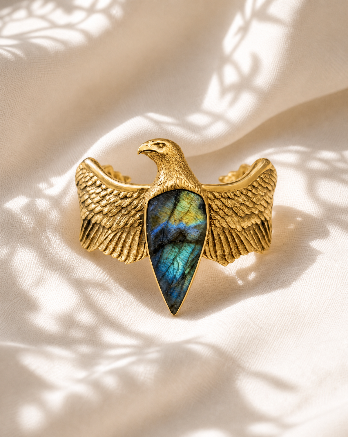 CoCreator Labradorite Cuff — Gold