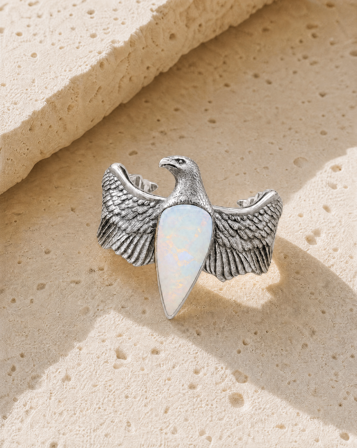 CoCreator Opalite Cuff — Silver-4
