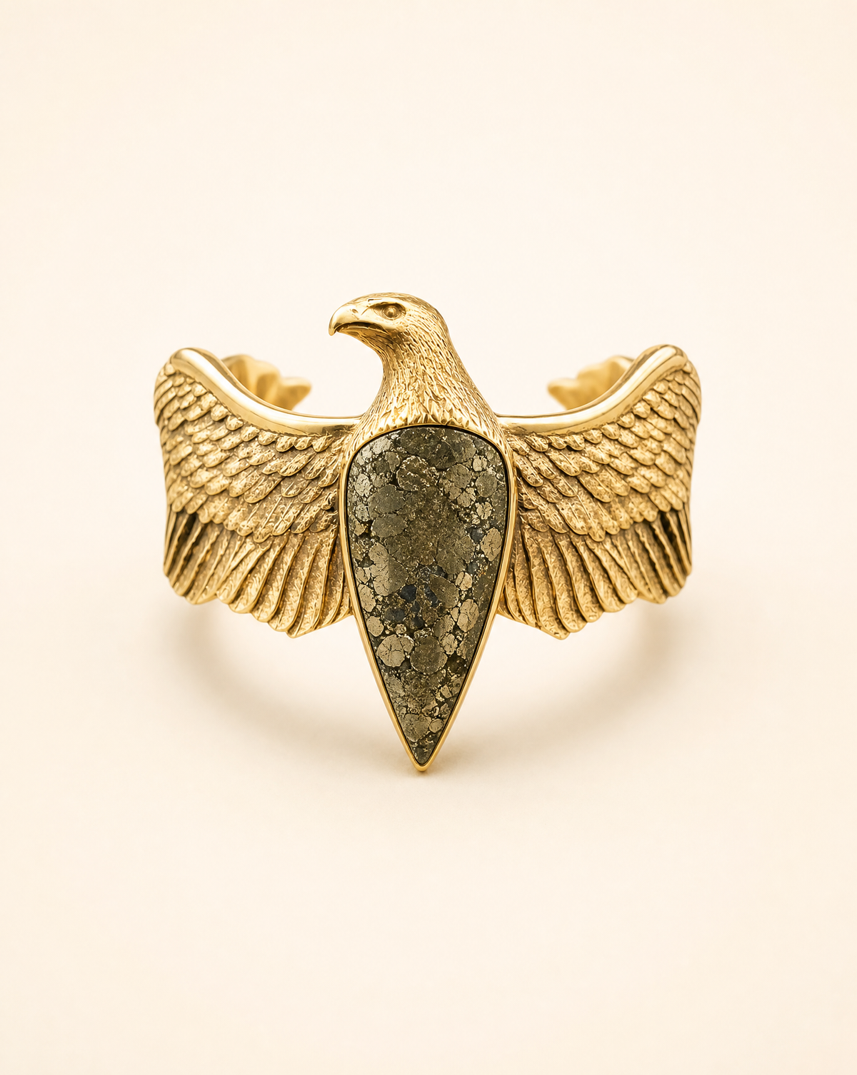 CoCreator Pyrite Cuff — Gold
