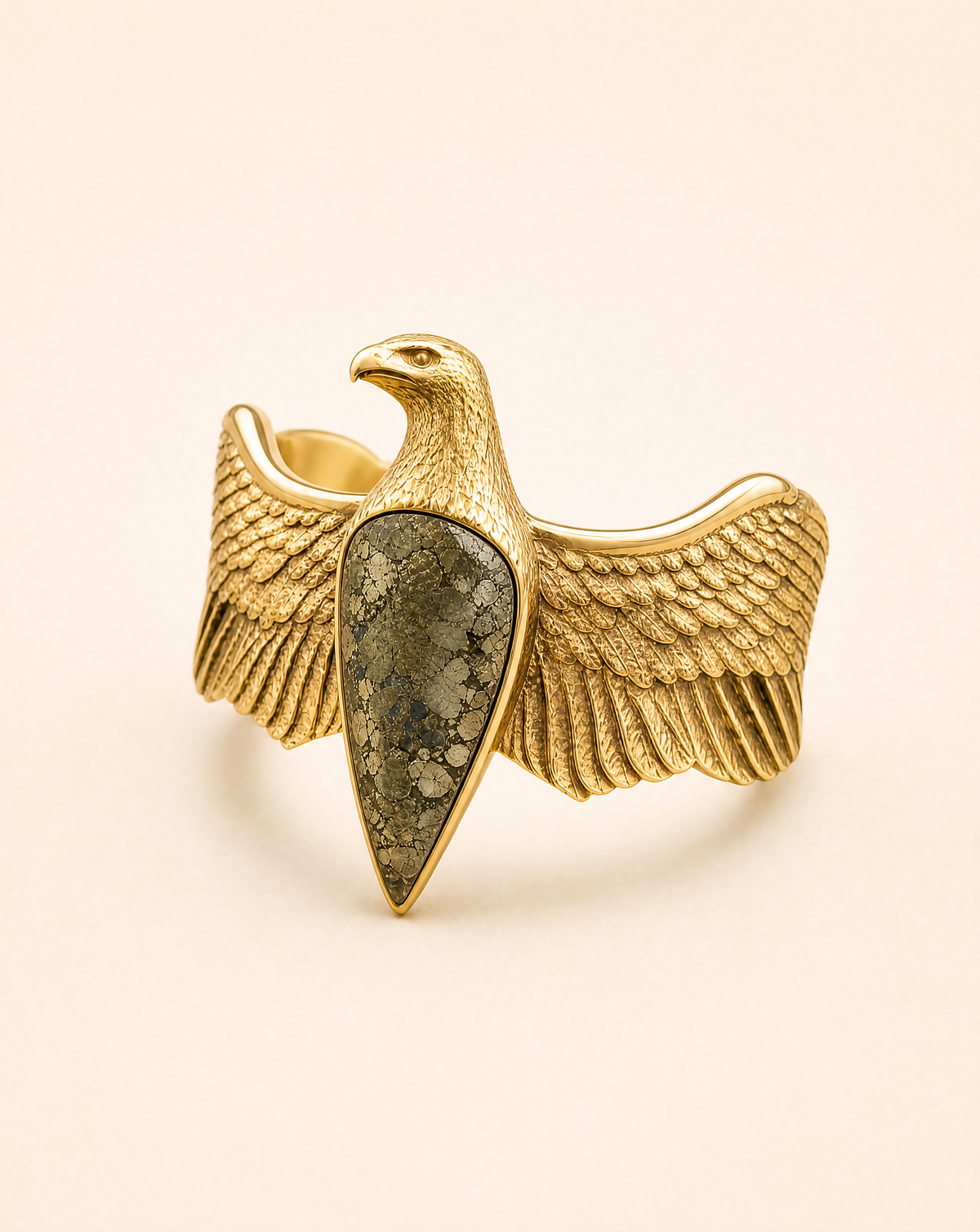 CoCreator Pyrite Cuff — Gold
