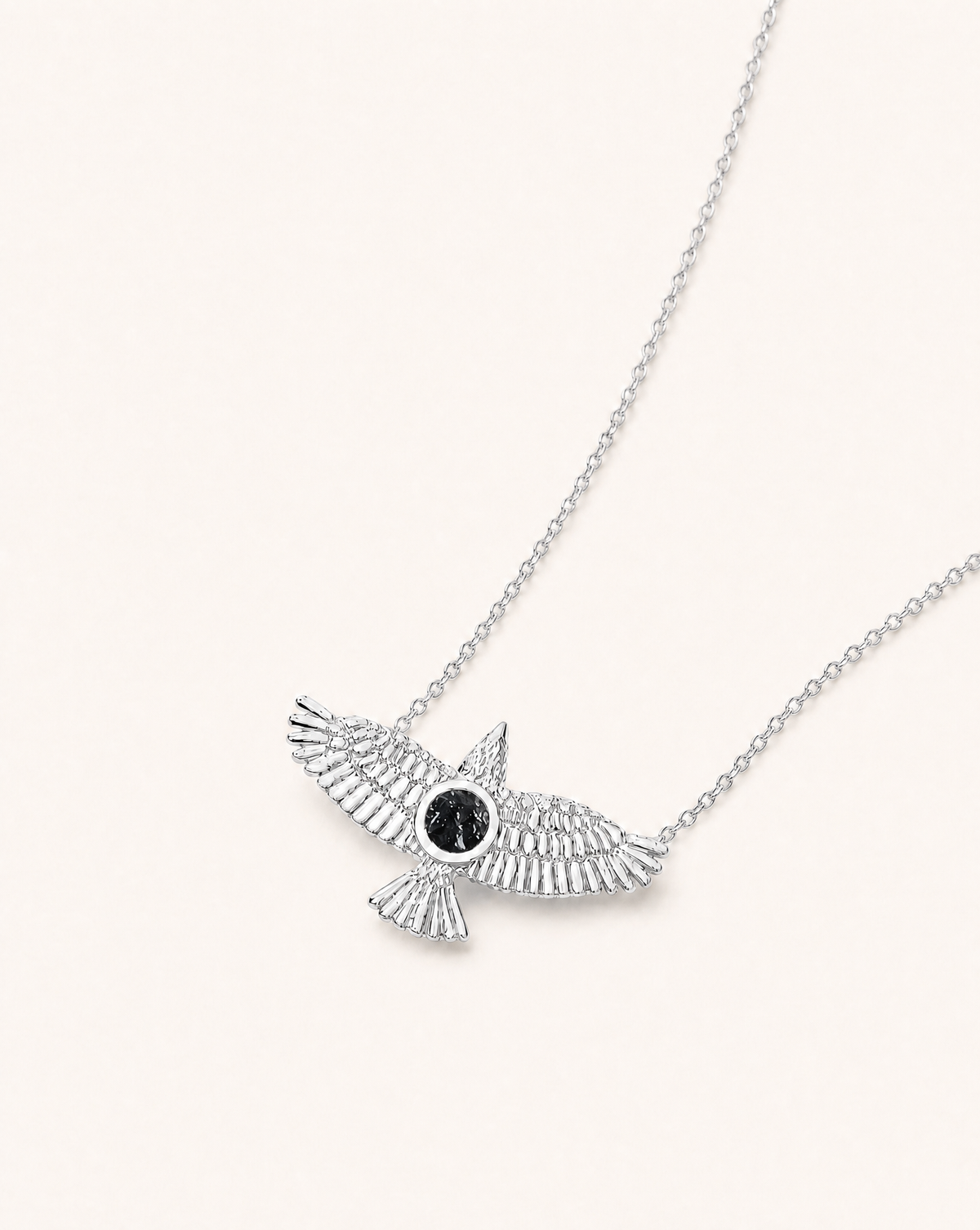 The DreamWeaver Black Tourmaline Pendant — Silver-2