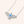 The DreamWeaver Blue Opal Pendant — Silver