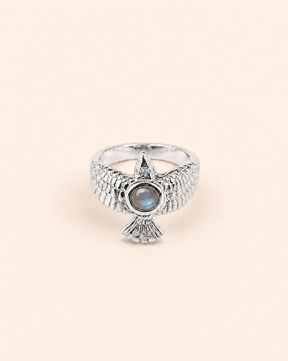 DreamWeaver Labradorite Ring — Silver