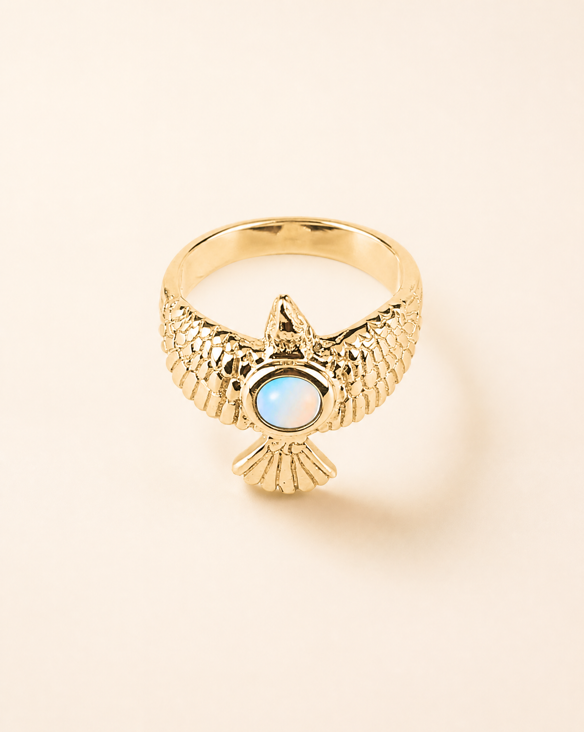 DreamWeaver Opalite Ring, Gold