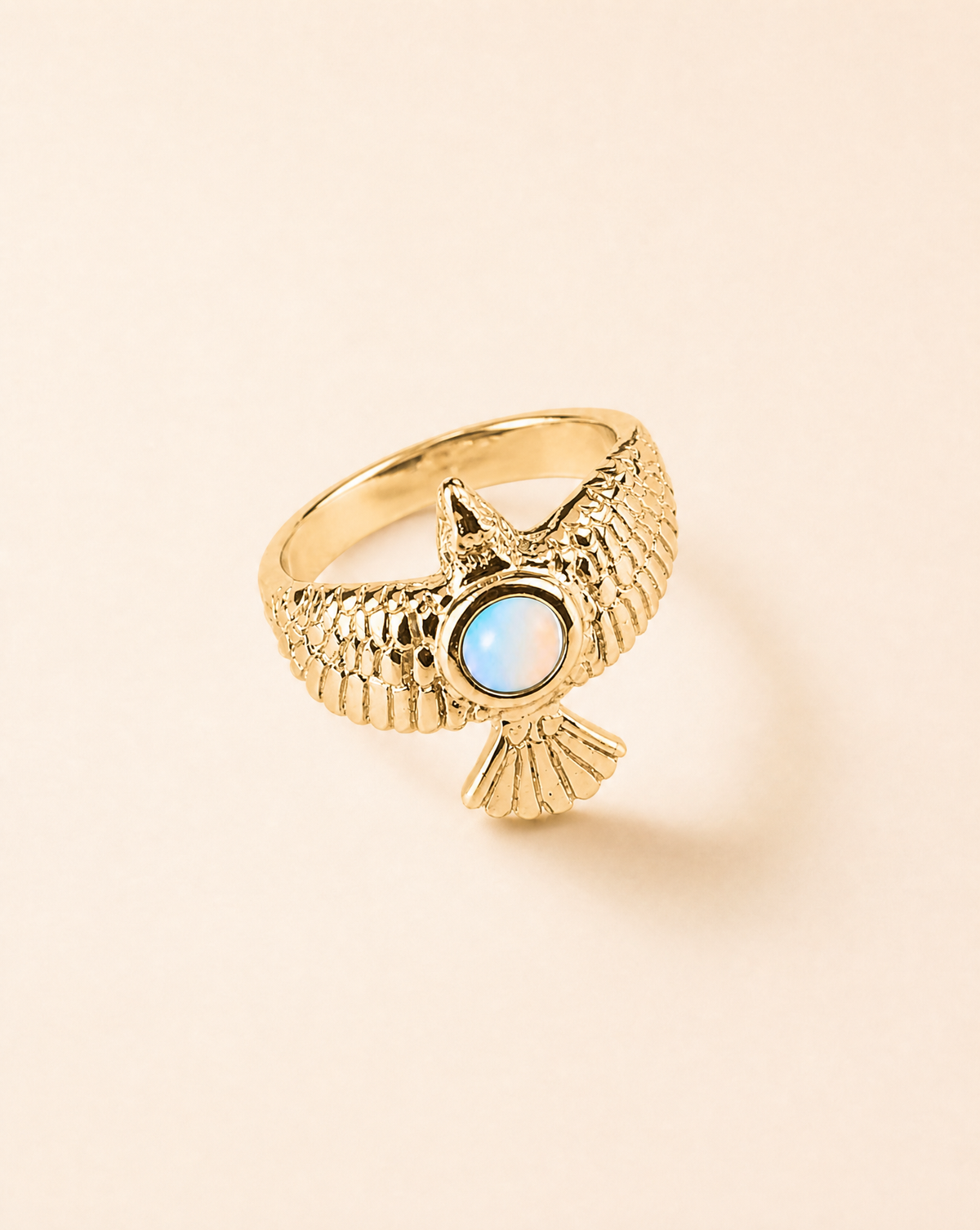 DreamWeaver Opalite Ring, Gold