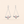 DreamWeaver Rose Quartz Earrings — Silver