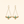 DreamWeaver Chrysocolla Earrings — Gold