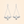 DreamWeaver Clear Quartz Earrings — Silver