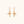 DreamWeaver Rose Quartz Drop Earrings — Gold