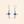 DreamWeaver Lapis Drop Earrings — Silver