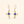 DreamWeaver Lapis Drop Earrings — Gold