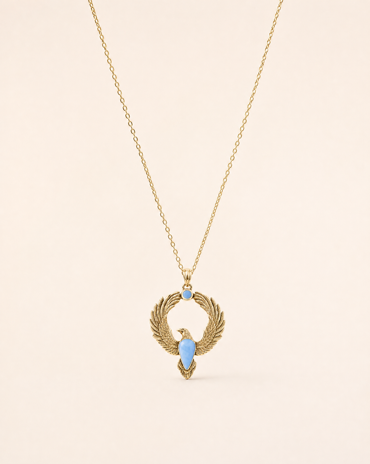 Embodiment Opalite Pendant — Gold-1