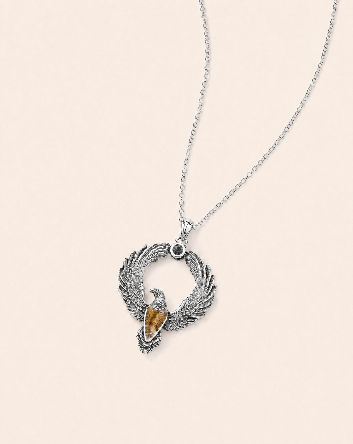 Embodiment Pyrite Pendant — Silver-2