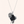 Embrace Eagle Black Tourmaline Pendant — Silver