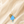 Embrace Eagle Blue Opal Pendant — Gold