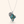 Embrace Eagle Chrysocolla Pendant — Silver