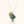 Embrace Eagle Chrysocolla Pendant — Gold
