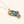 Embrace Eagle Chrysocolla Pendant — Gold