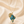 Embrace Eagle Chrysocolla Pendant — Gold