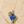 Embrace Eagle Lapis Pendant — Gold
