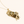 Embrace Eagle Pyrite Pendant — Gold