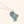 Embrace Eagle Turquoise Pendant — Silver