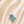 Embrace Eagle Turquoise Pendant — Silver