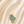 Embrace Eagle Turquoise Pendant — Gold