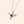 The Hummingbird Black Tourmaline Pendant — Silver