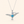 The Hummingbird Turquoise Pendant — Silver
