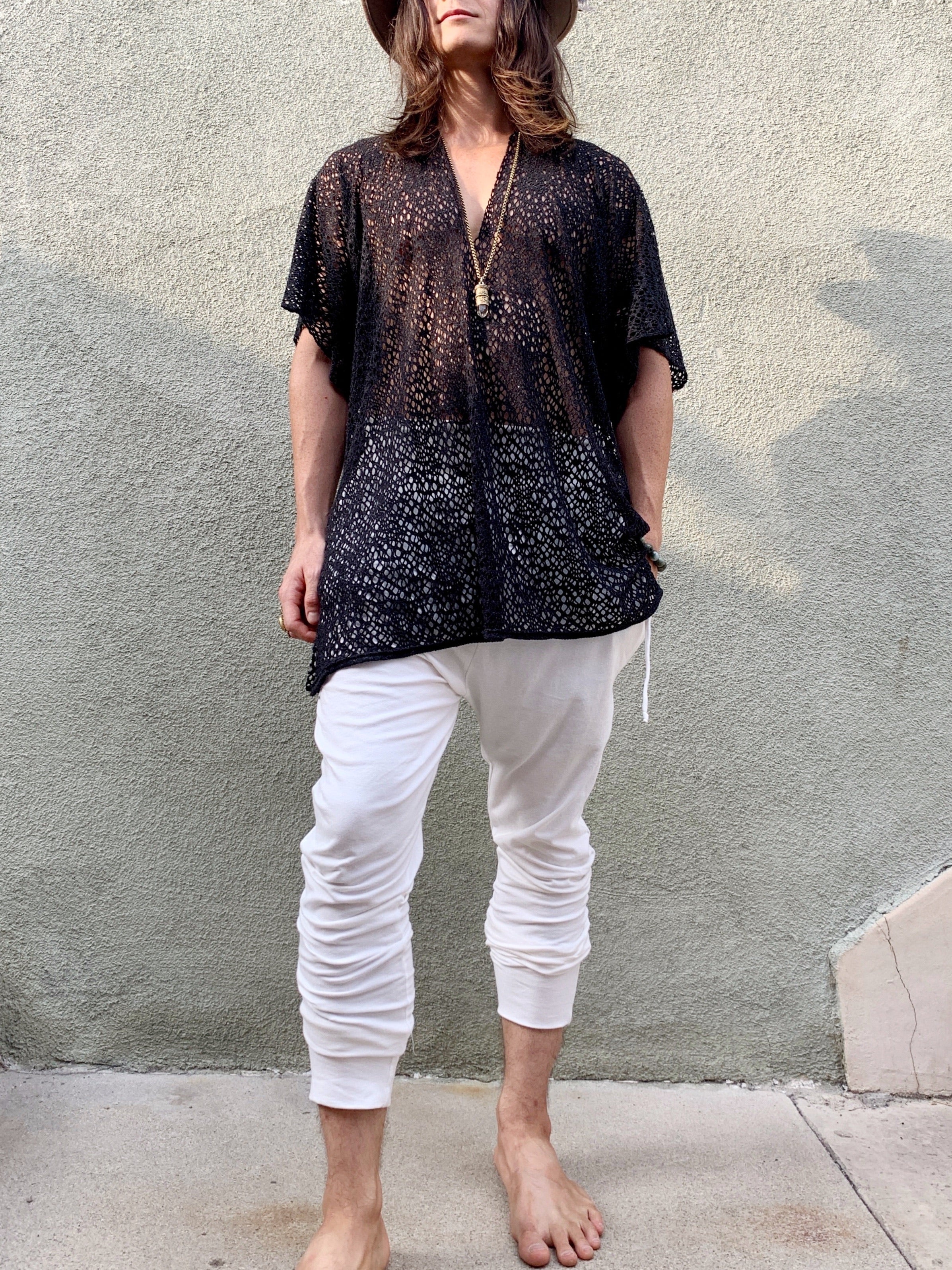 Skinny Wander Pant in White | Him