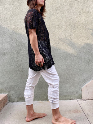Skinny Wander Pant in White | Him