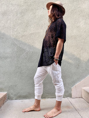 Skinny Wander Pant in White | Him