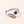 Majestic Winged Amethyst Bracelet — Silver