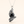 Majestic Black Tourmaline Pendant — Silver
